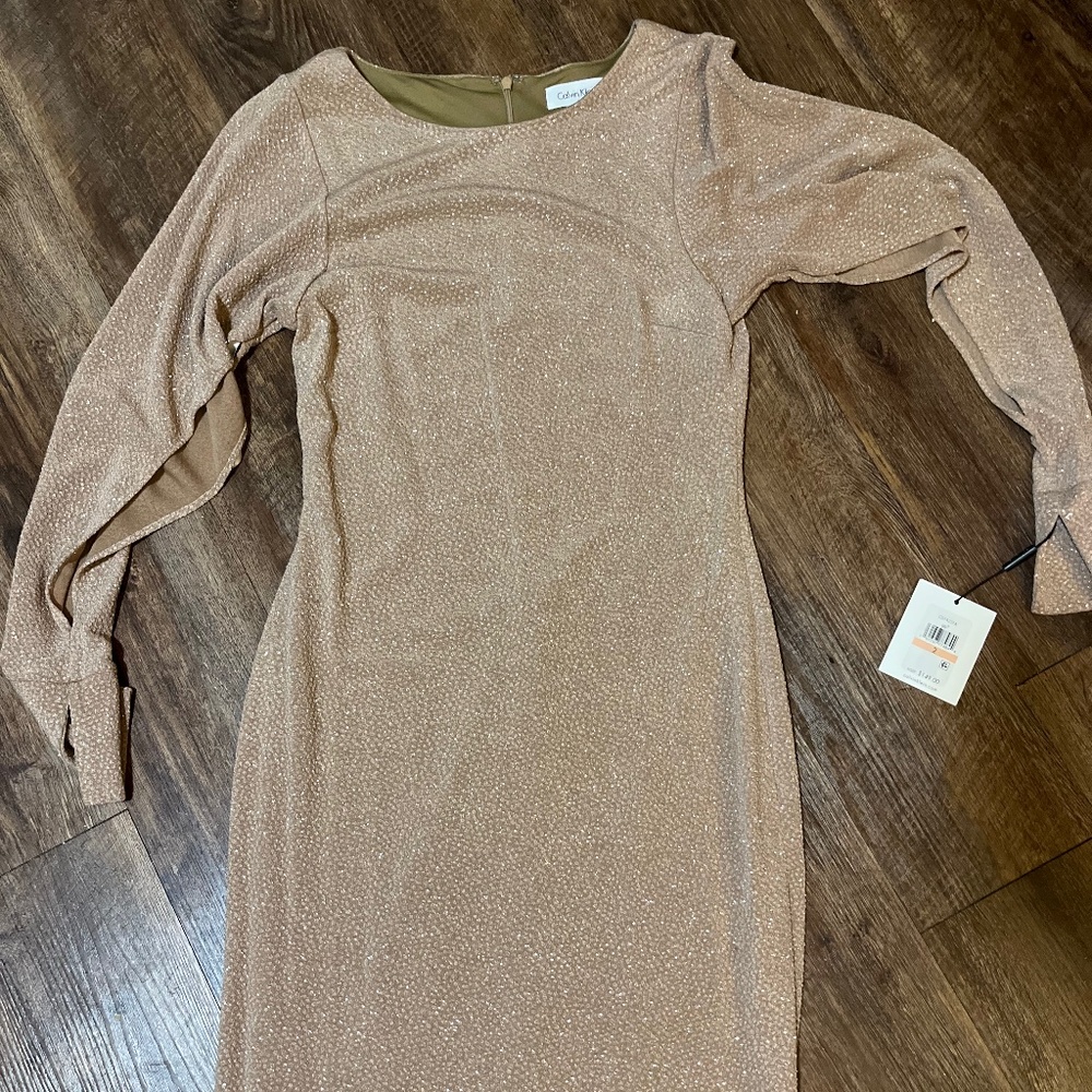 Sparkle gold dress